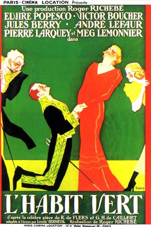Movie poster for The Green Dress (1937)