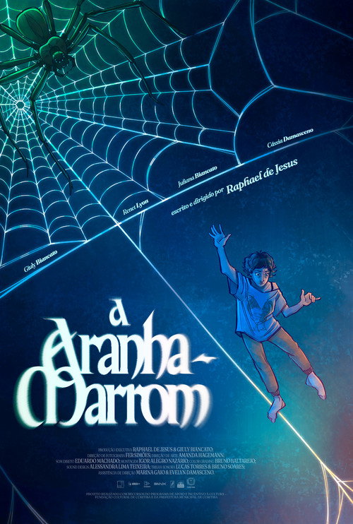 Movie poster for The Writer and the Brown Spider (2025)
