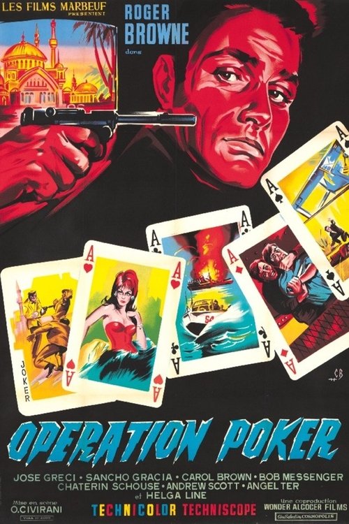 Movie poster for Operation Poker (1965)