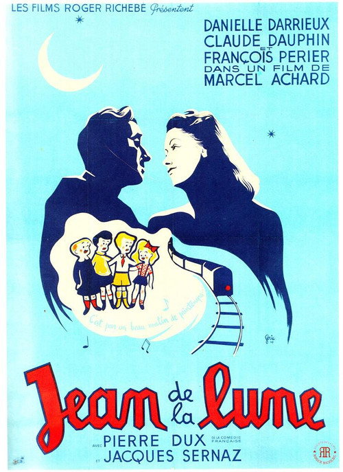 Movie poster for Jean de la Lune (1949)