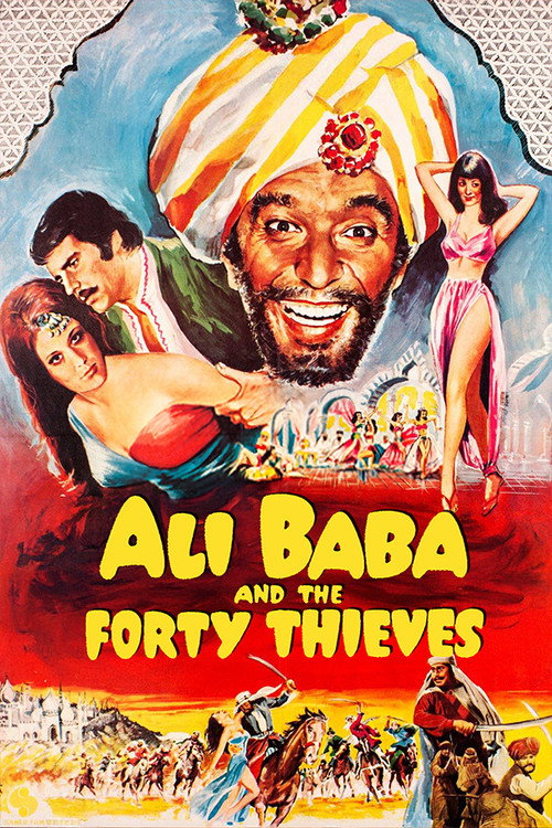 Movie poster for Ali Baba and the Forty Thieves (1972)