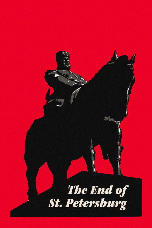Movie poster for The End of St. Petersburg (1927)