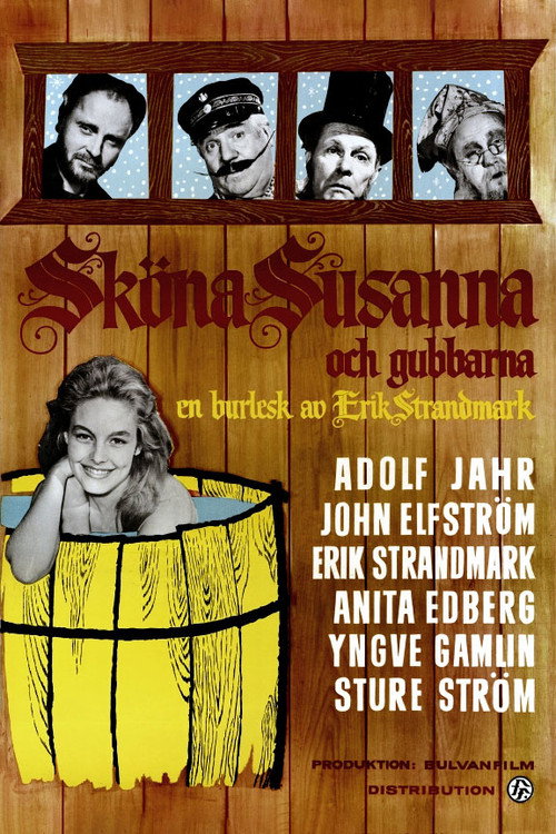 Movie poster for Sköna Susanna och gubbarna (1959)