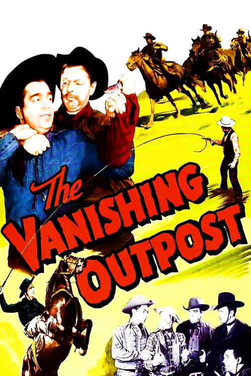 Movie poster for The Vanishing Outpost (1951)