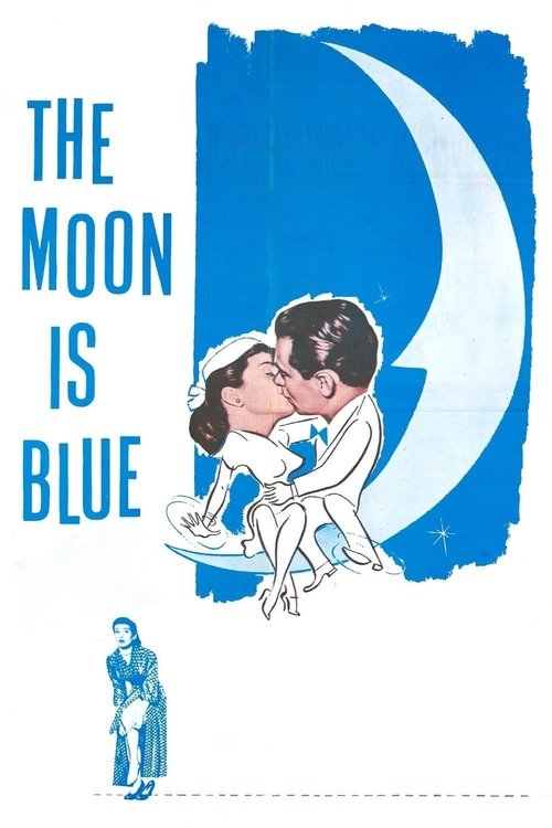 Movie poster for The Moon Is Blue (1953)