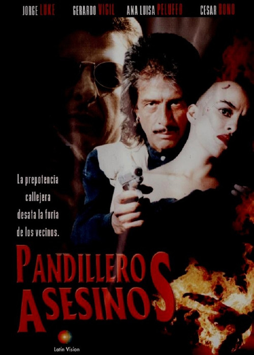 Movie poster for Pandilleros Asesinos (1990)