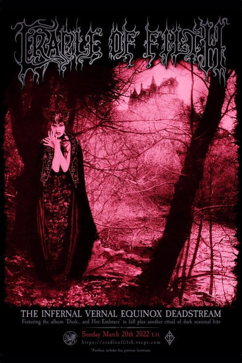 Movie poster for Cradle of Filth - The Infernal Vernal Equinox Deadstream (2022)