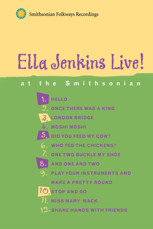 Movie poster for Ella Jenkins Live at the Smithsonian (2007)