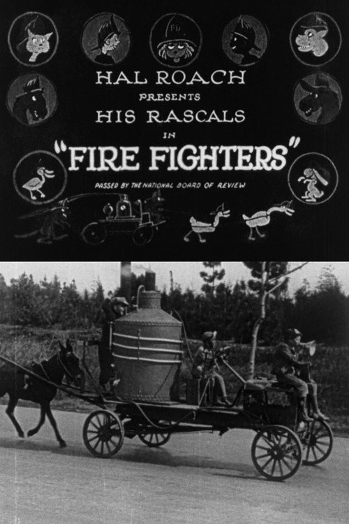Movie poster for Fire Fighters (1922)