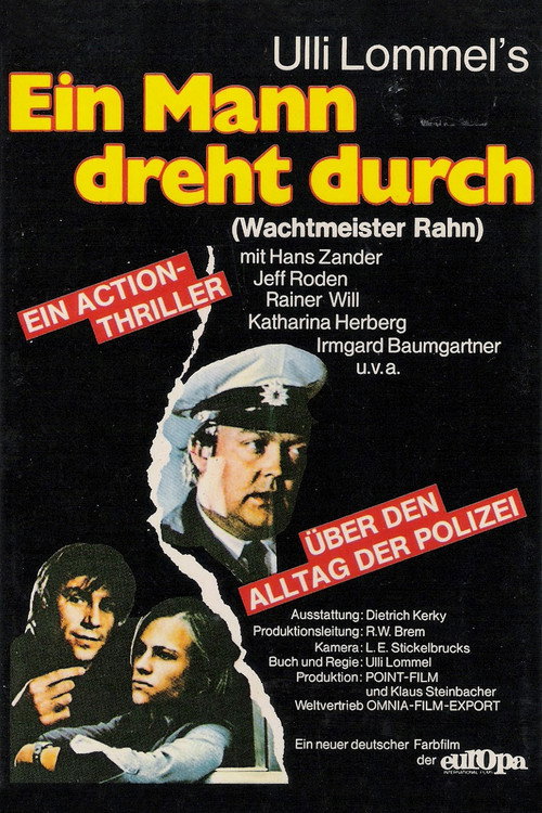 Movie poster for Wachtmeister Rahn (1974)