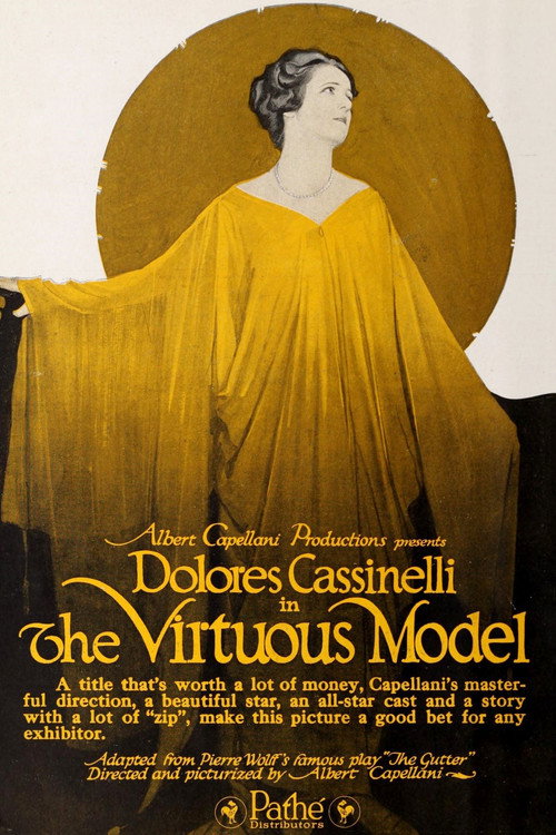 Movie poster for The Virtuous Model (1919)