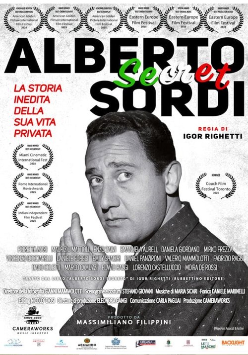 Movie poster for Alberto Sordi Secret (2024)