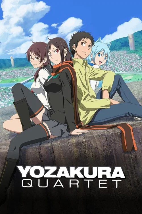 Series poster for Yozakura Quartet (2008)
