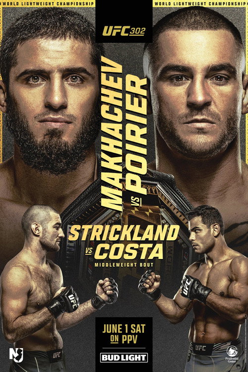 Movie poster for UFC 302: Makhachev vs. Poirier (2024)