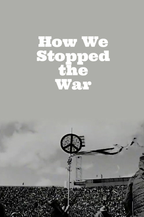 Movie poster for How We Stopped the War (1969)