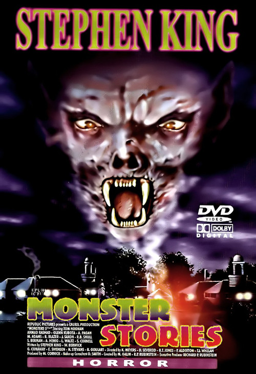 Movie poster for Stephen King's Monster Stories (1988)