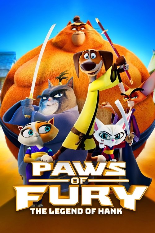 Movie poster for Paws of Fury: The Legend of Hank (2022)