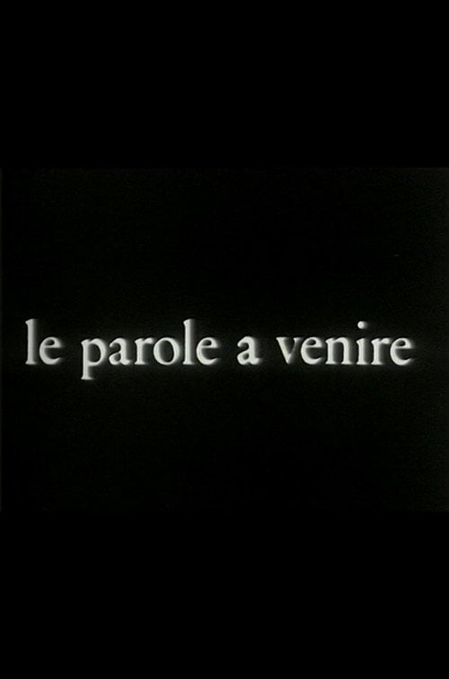 Movie poster for Le parole a venire (1970)