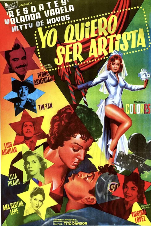 Movie poster for Yo quiero ser artista (1958)