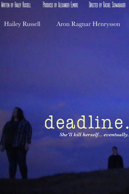 Movie poster for Deadline. (2022)