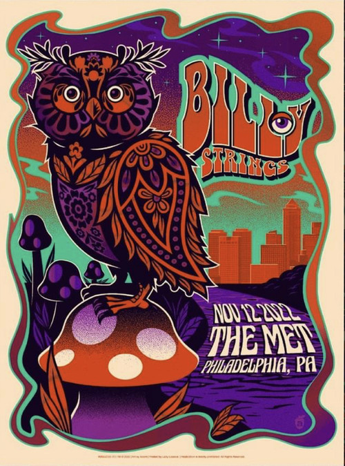 Movie poster for Billy Strings | 2022.11.12 — The Met - Philadelphia, PA (2022)
