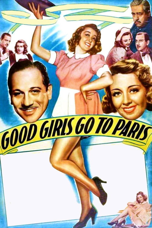 Movie poster for Good Girls Go to Paris (1939)
