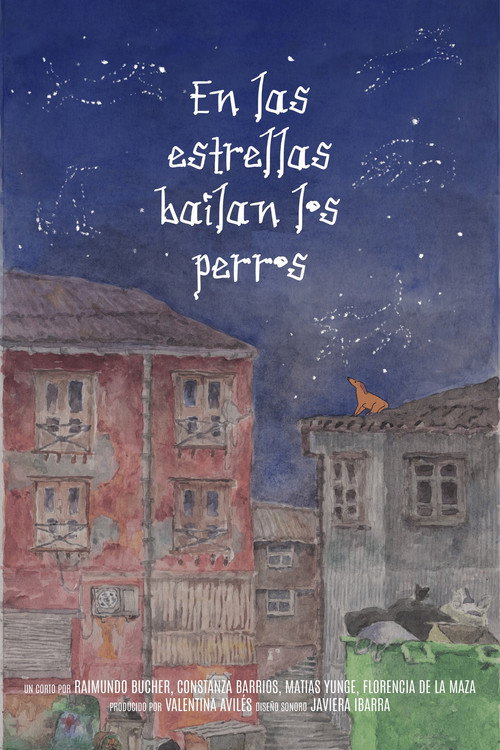 Movie poster for En las estrellas bailan los perros (2025)