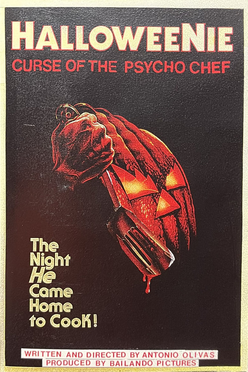 Movie poster for Halloweenie: Curse of the Psycho Chef (1997)