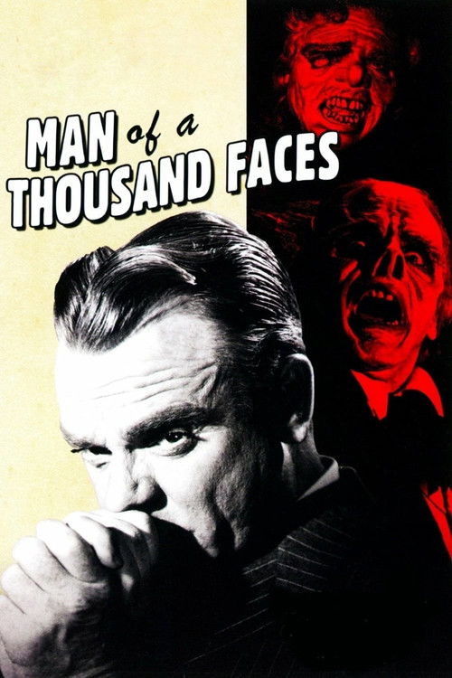 Movie poster for Man of a Thousand Faces (1957)