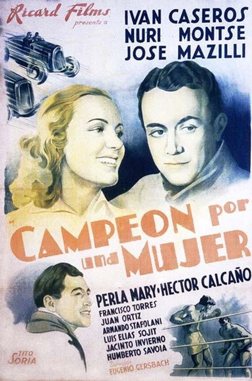 Movie poster for Campeón por una mujer (1939)