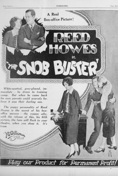 Movie poster for The Snob Buster (1925)