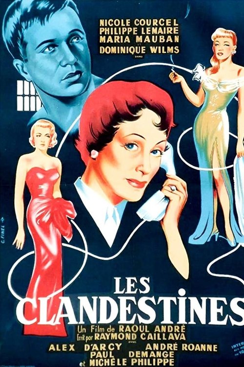 Movie poster for Vice Dolls (1954)