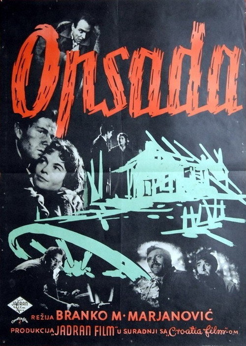 Movie poster for The Siege (1956)