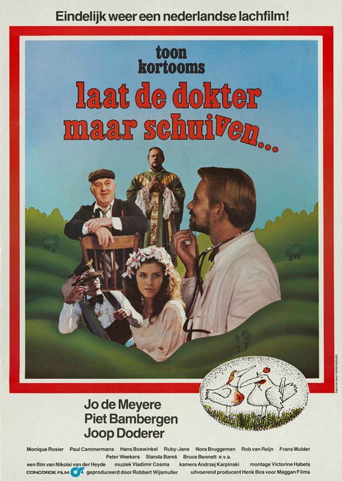 Movie poster for Laat de dokter maar schuiven (1980)