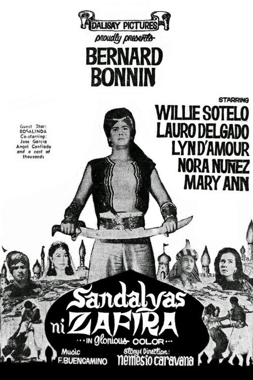 Movie poster for Sandalyas Ni Zafira (1965)