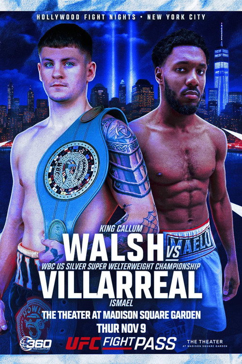 Movie poster for Callum Walsh vs. Ismael Villarreal (2023)