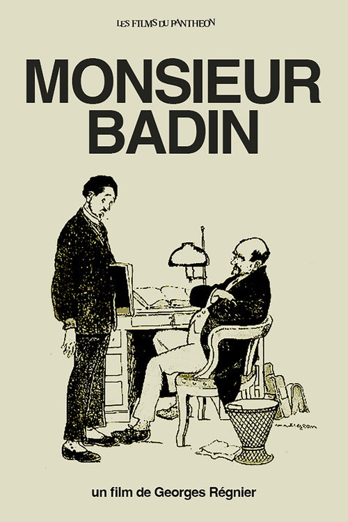 Movie poster for Monsieur Badin (1947)