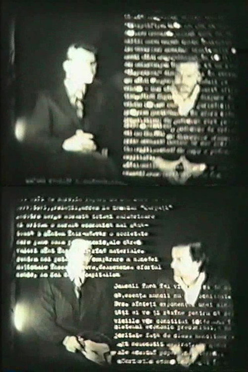 Movie poster for Dialogue with Ceauşescu (1978)