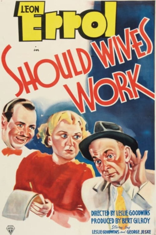 Movie poster for Should Wives Work? (1937)