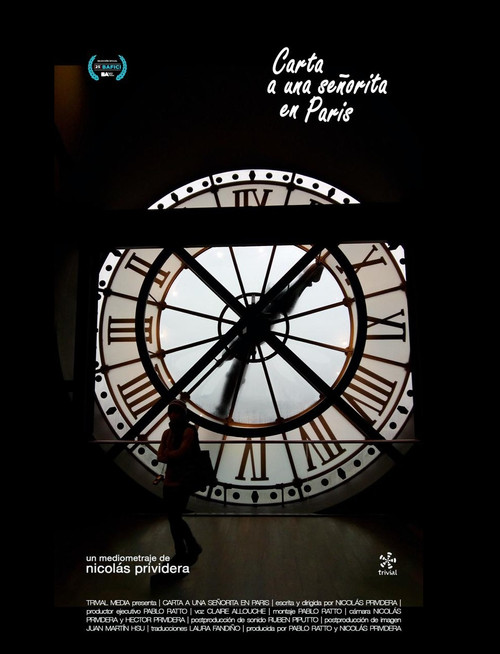 Movie poster for Carta a una señorita en París (2024)