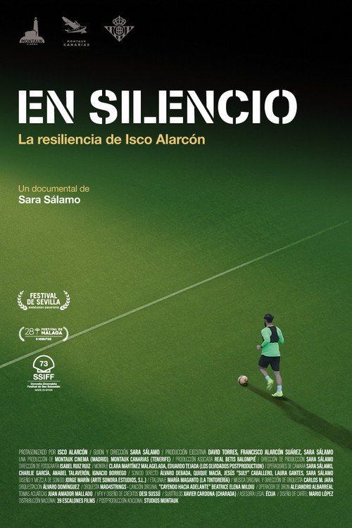 Movie poster for En silencio. La resiliencia de Isco Alarcón (2025)