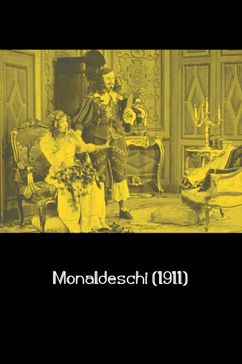 Movie poster for Monaldeschi (1911)