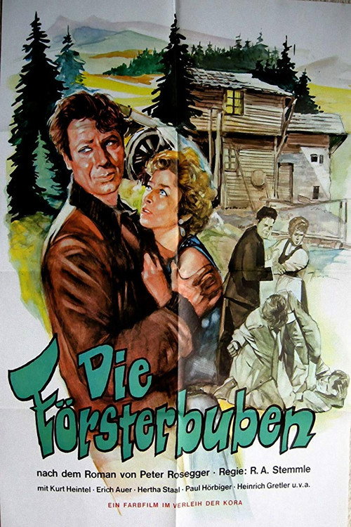 Movie poster for Die Försterbuben (1955)