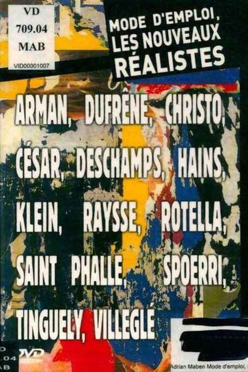 Movie poster for Mode d’Emploi, Les Nouveaux Réalistes (1970)