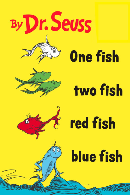 Movie poster for One Fish, Two Fish, Red Fish, Blue Fish (1989)