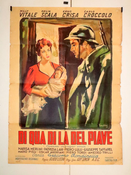 Movie poster for Di qua, di là del Piave (1954)