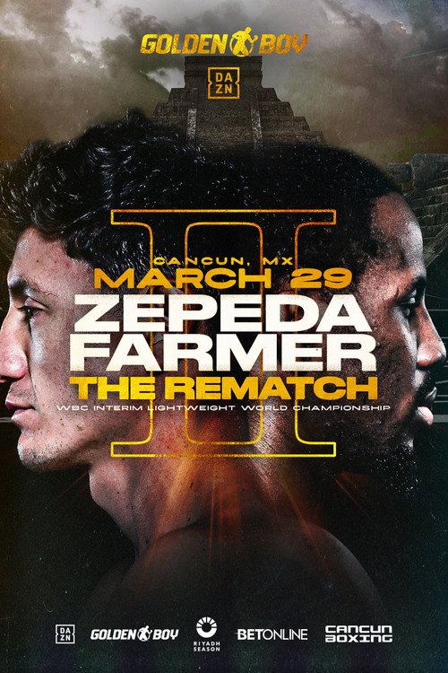 Movie poster for William Zepeda vs. Tevin Farmer II (2025)