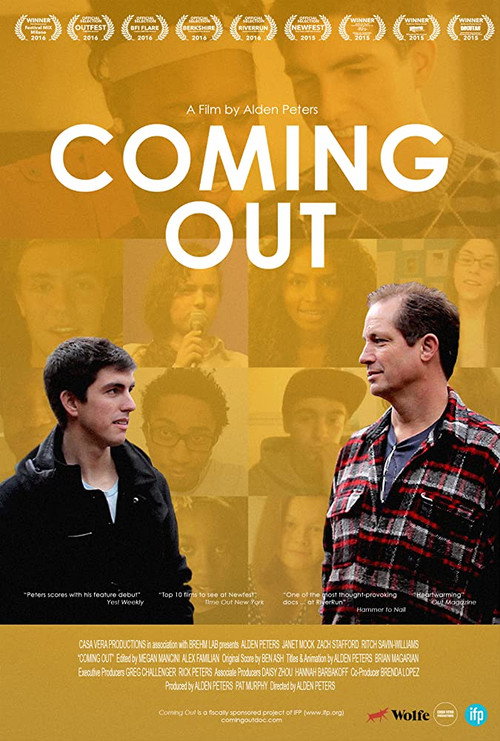 Movie poster for Coming Out (2015)