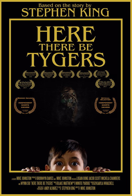 Movie poster for Here There Be Tygers (2017)