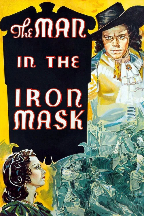 Movie poster for The Man in the Iron Mask (1939)